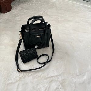 Eva Quilted Leather Top Handle Bag
